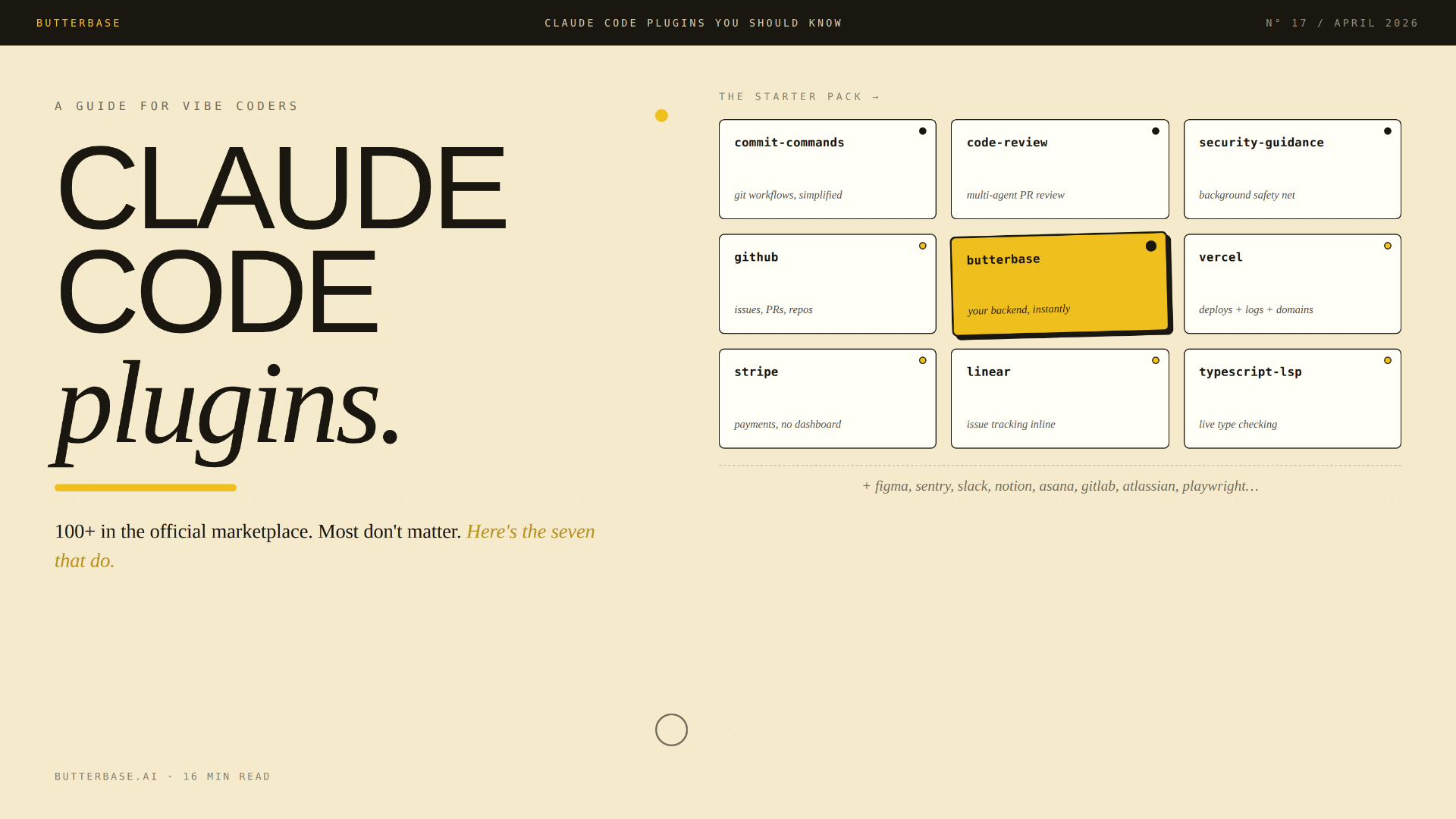 Claude Code Plugins You Should Know in 2026