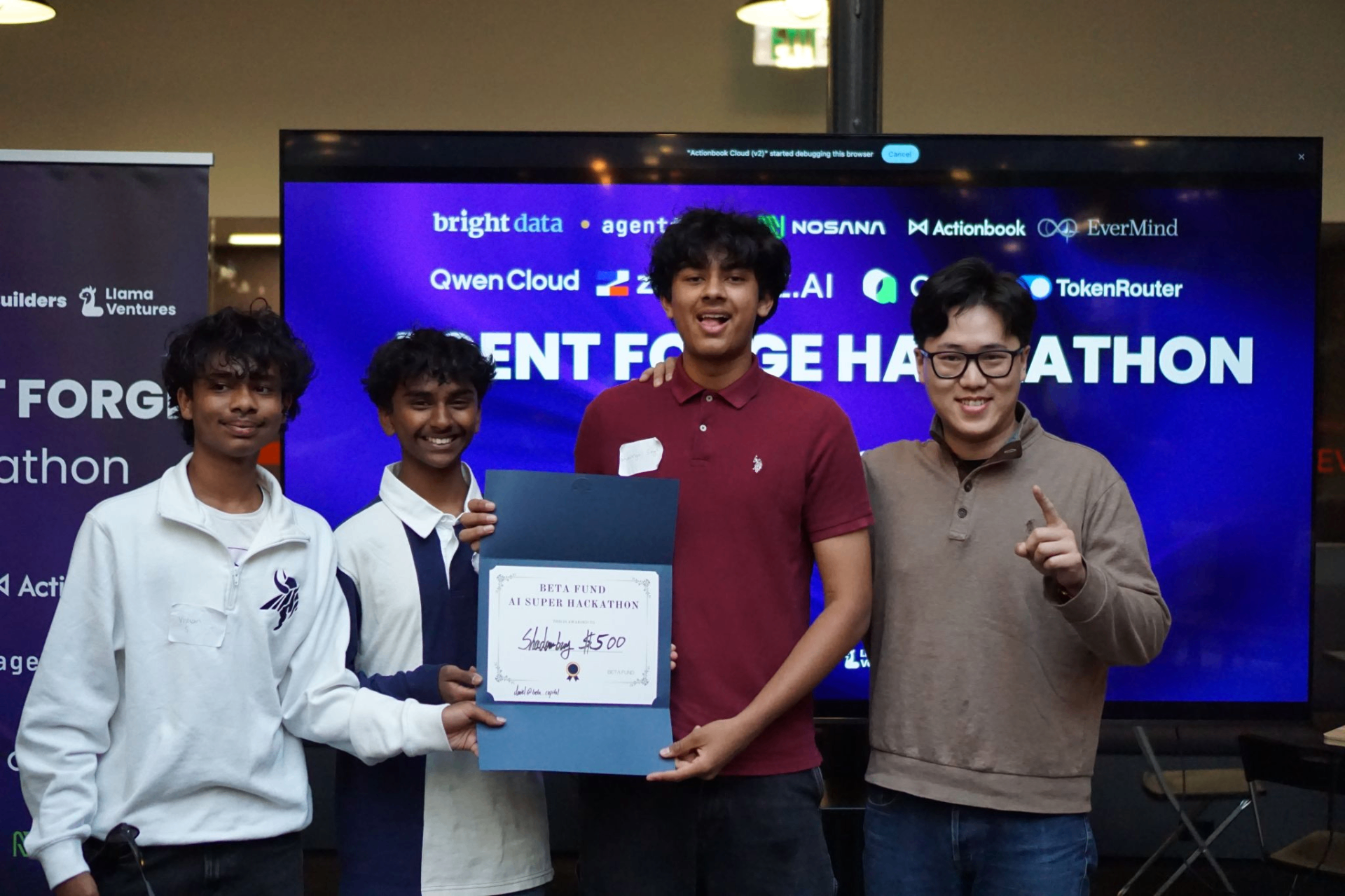 Agent Forge Hackathon - photo 1
