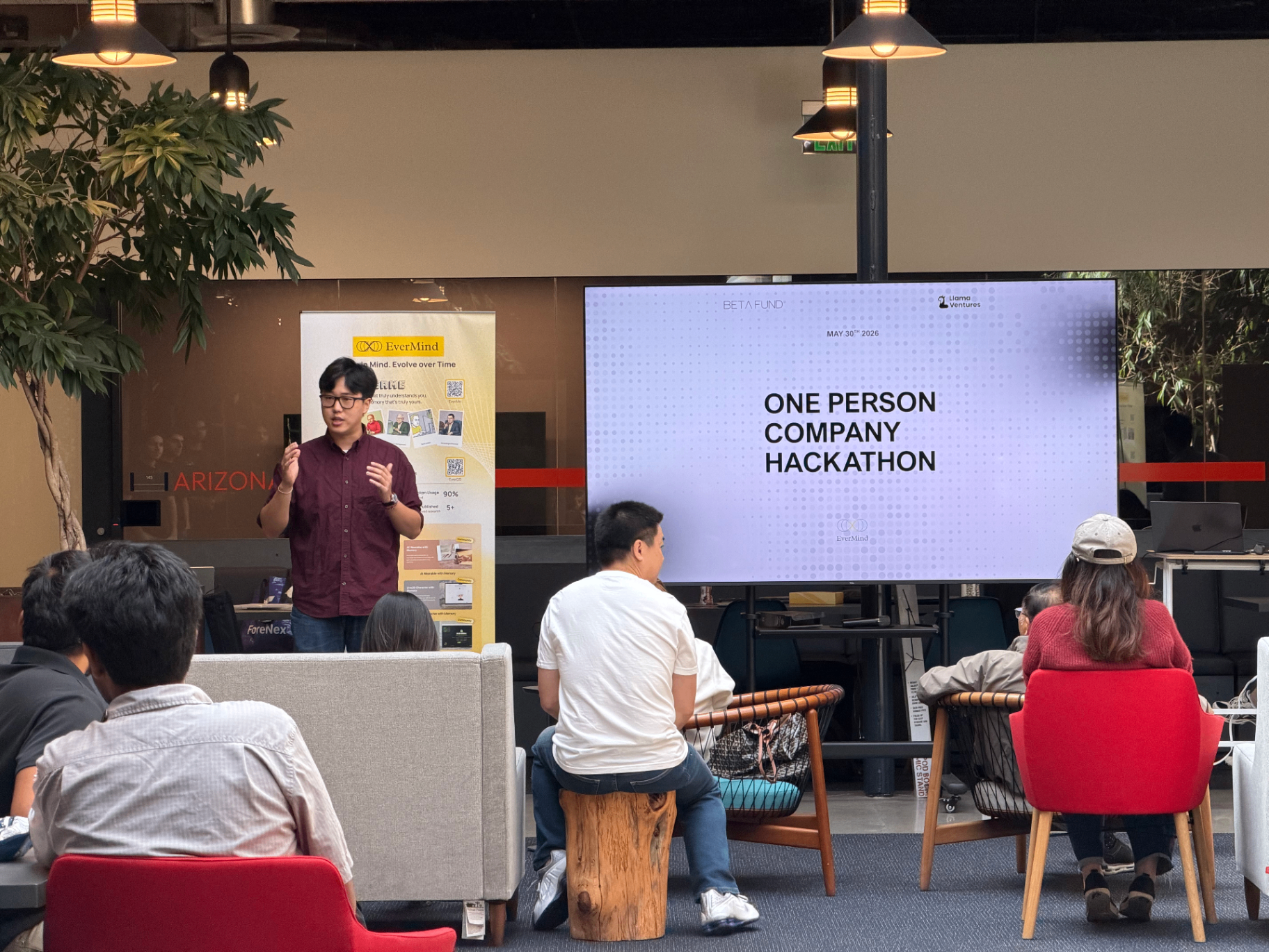 Beta Fund X Evermind One Person Company Hackathon - photo 2