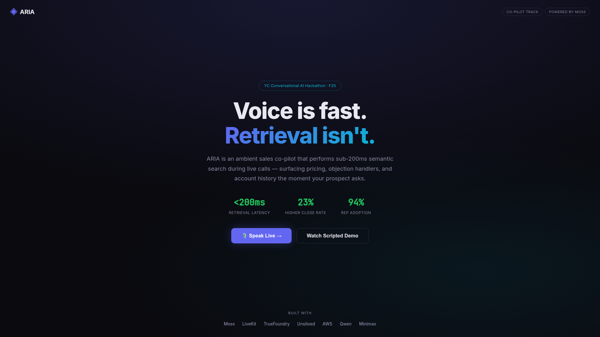 Sales Intelligence Agent - AI Sales app built with Butterbase